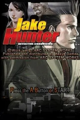 Jake Hunter - Detective Chronicles (USA) screen shot title